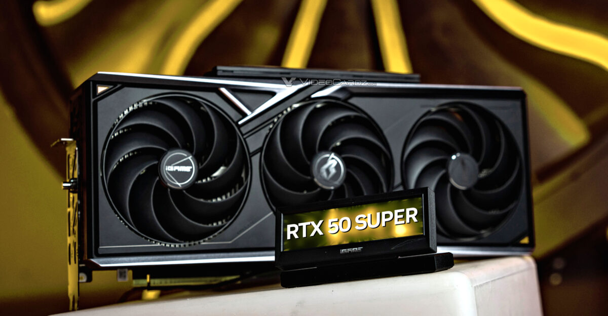 Слухи: NVIDIA выпустит видеокарты GeForce RTX 50 Super до конца этого года