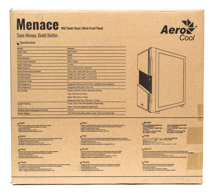 Aerocool Menace Saturn RGB