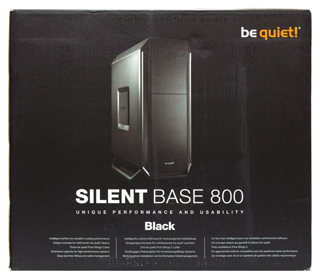 be quiet! Silent Base 800 Black