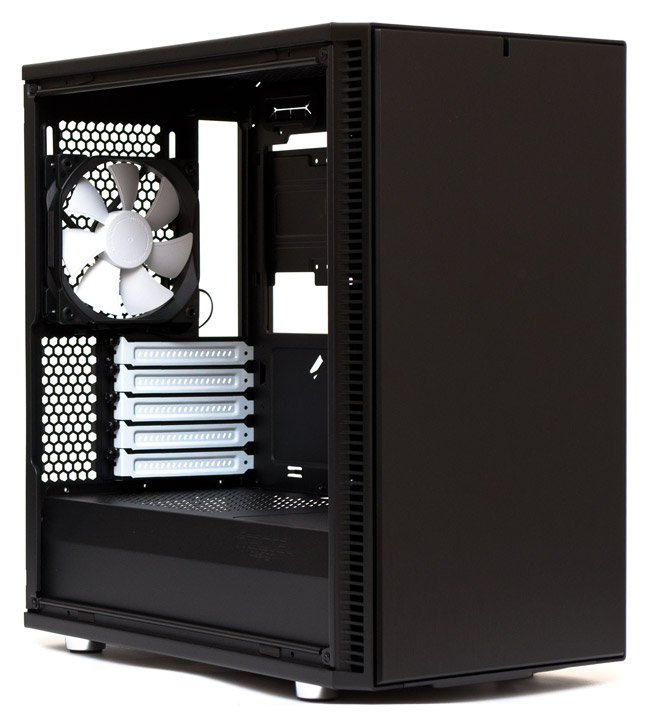 Компьютерный корпус fractal design define mini c black обзор