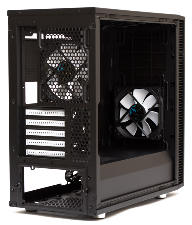 Компьютерный корпус fractal design define mini c black обзор