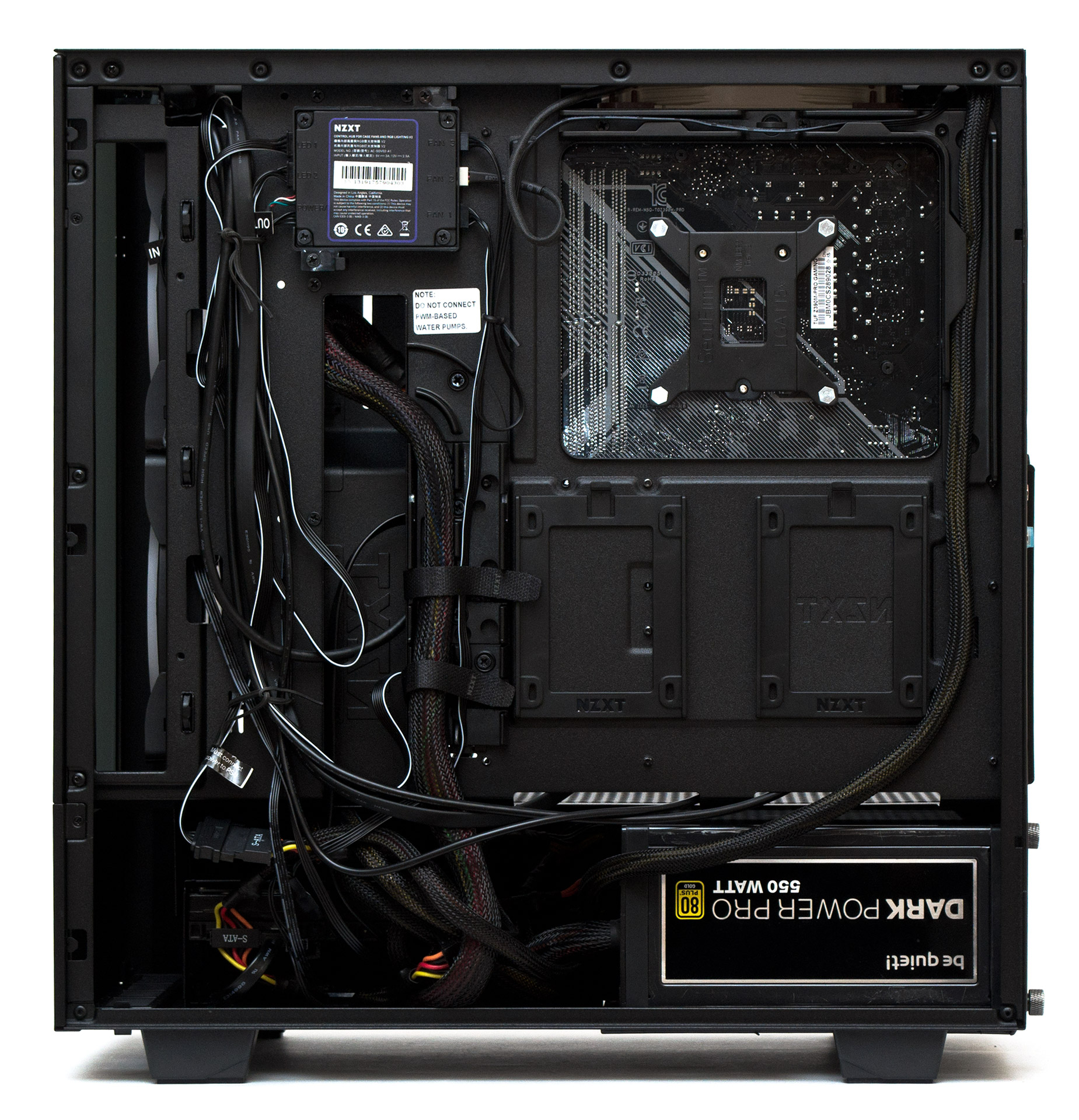 Nzxt h510 установка видеокарты вертикально