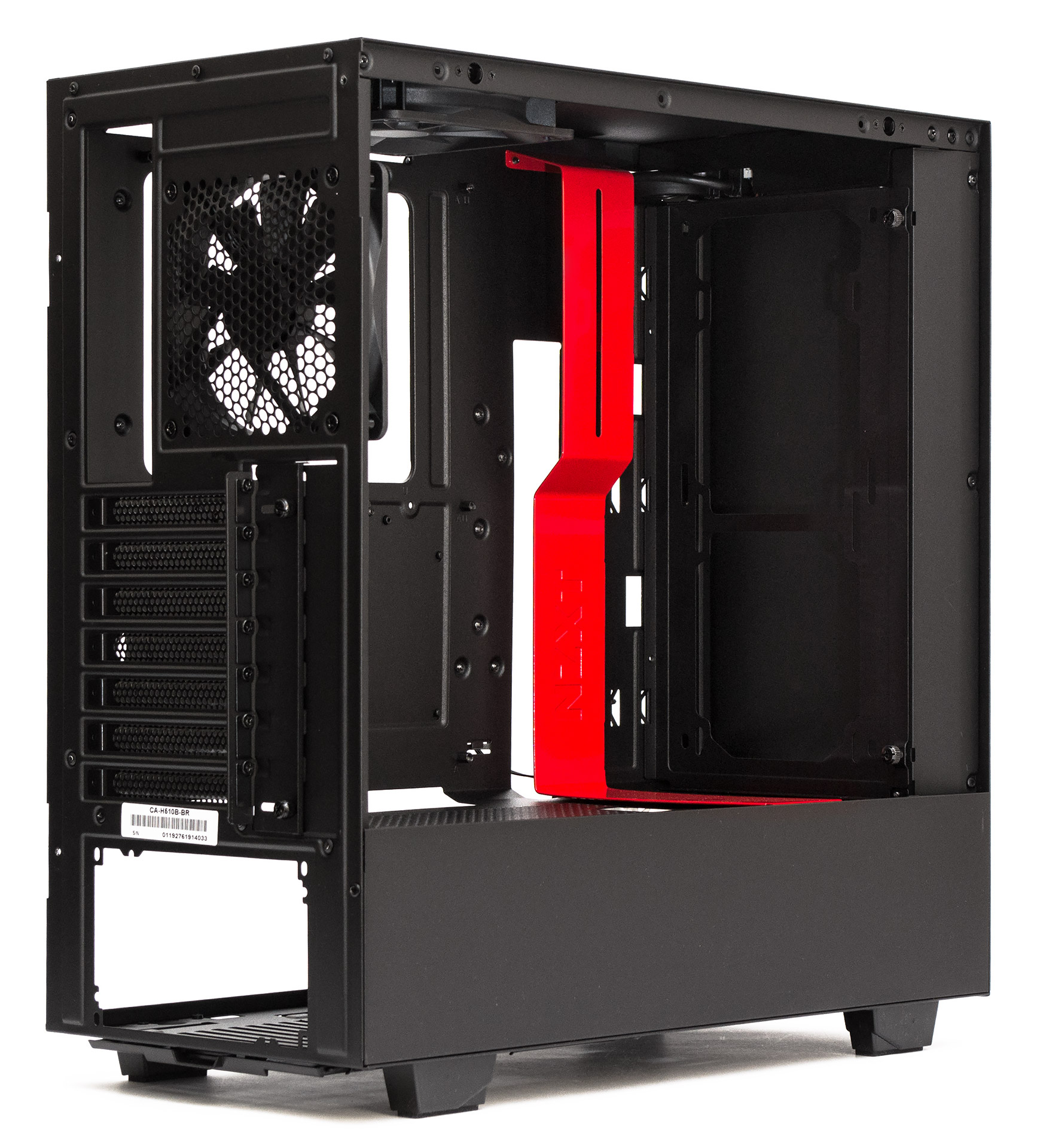 Nzxt h510 установка видеокарты вертикально