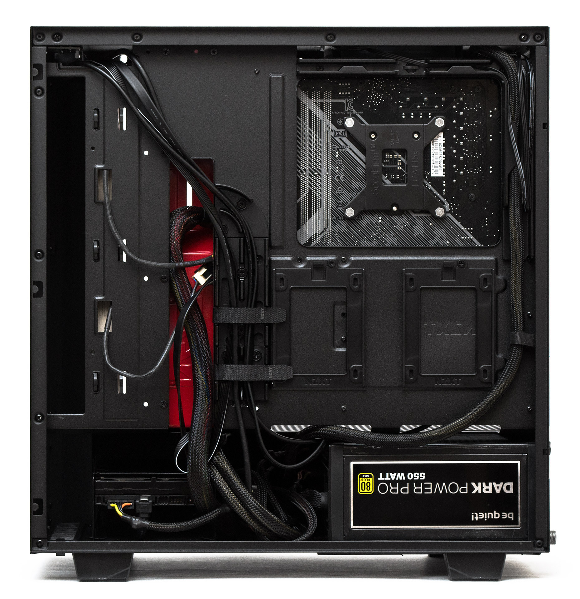 Nzxt h510 установка видеокарты вертикально