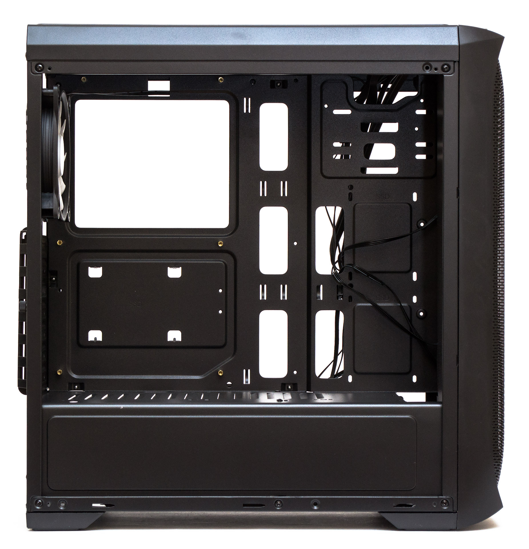 Компьютерный корпус zalman n5 of black обзор