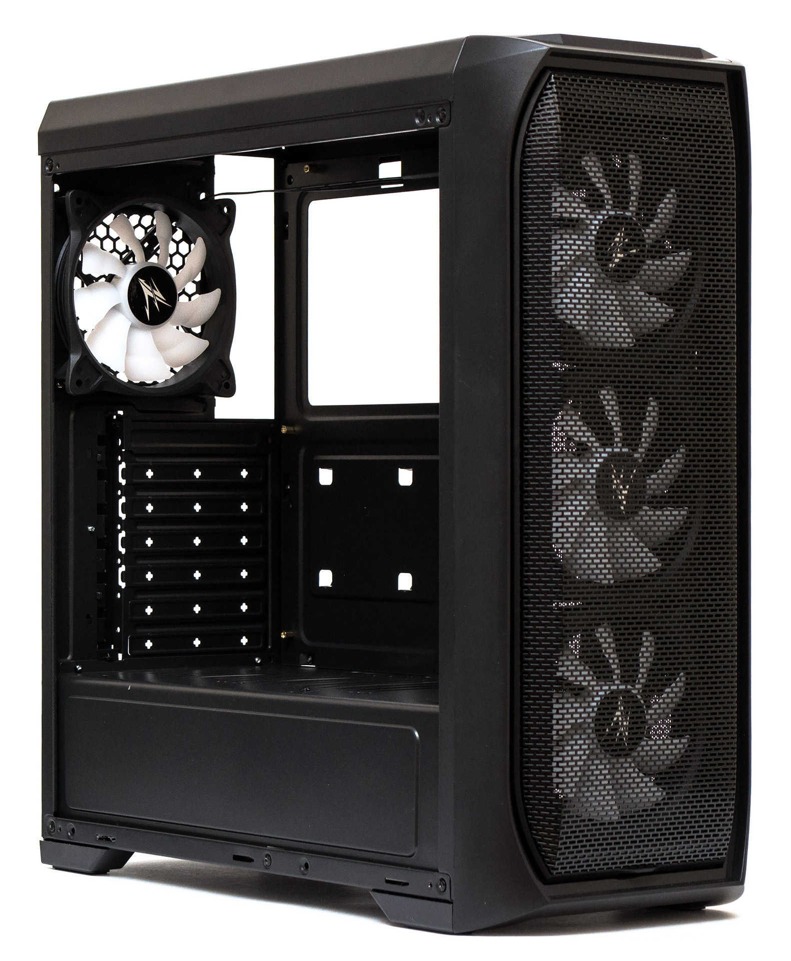 Компьютерный корпус zalman n5 of black обзор