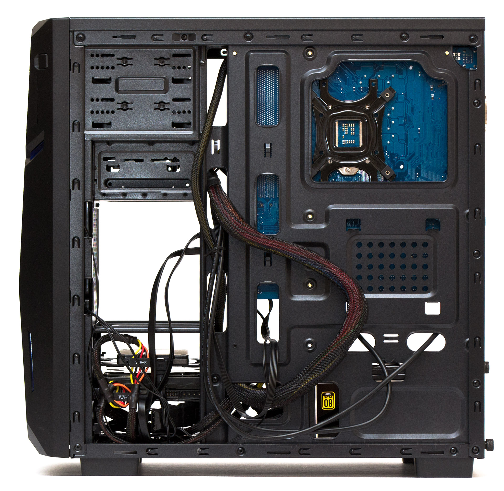 Zalman z1 neo подключение к материнской плате