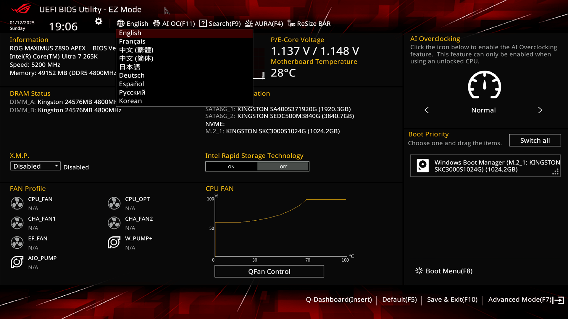 Обзор и тестирование оверклокерской материнской платы ASUS ROG Maximus Z890 Apex для платформы Intel LGA 1851