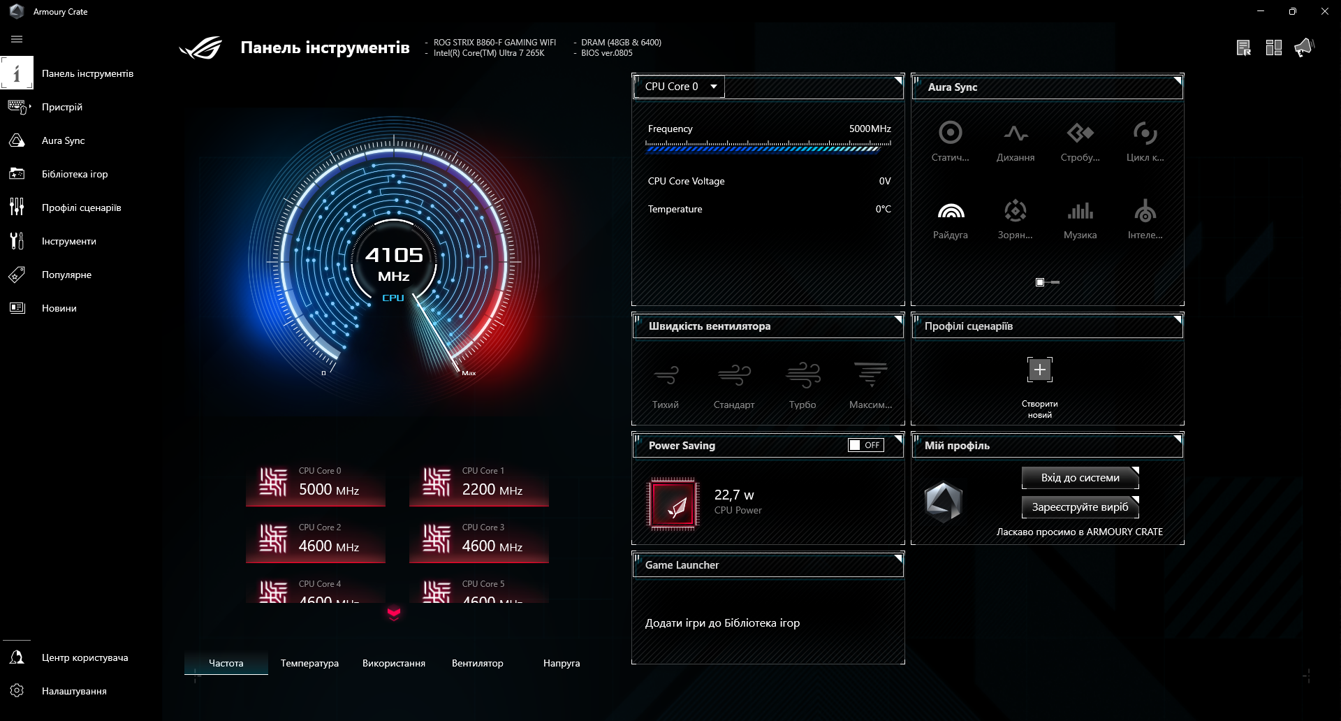 Огляд і тестування материнської плати ASUS ROG Strix B860-F Gaming WiFi для платформи Intel LGA 1851. Знайомство з можливостями чипсета Intel B860