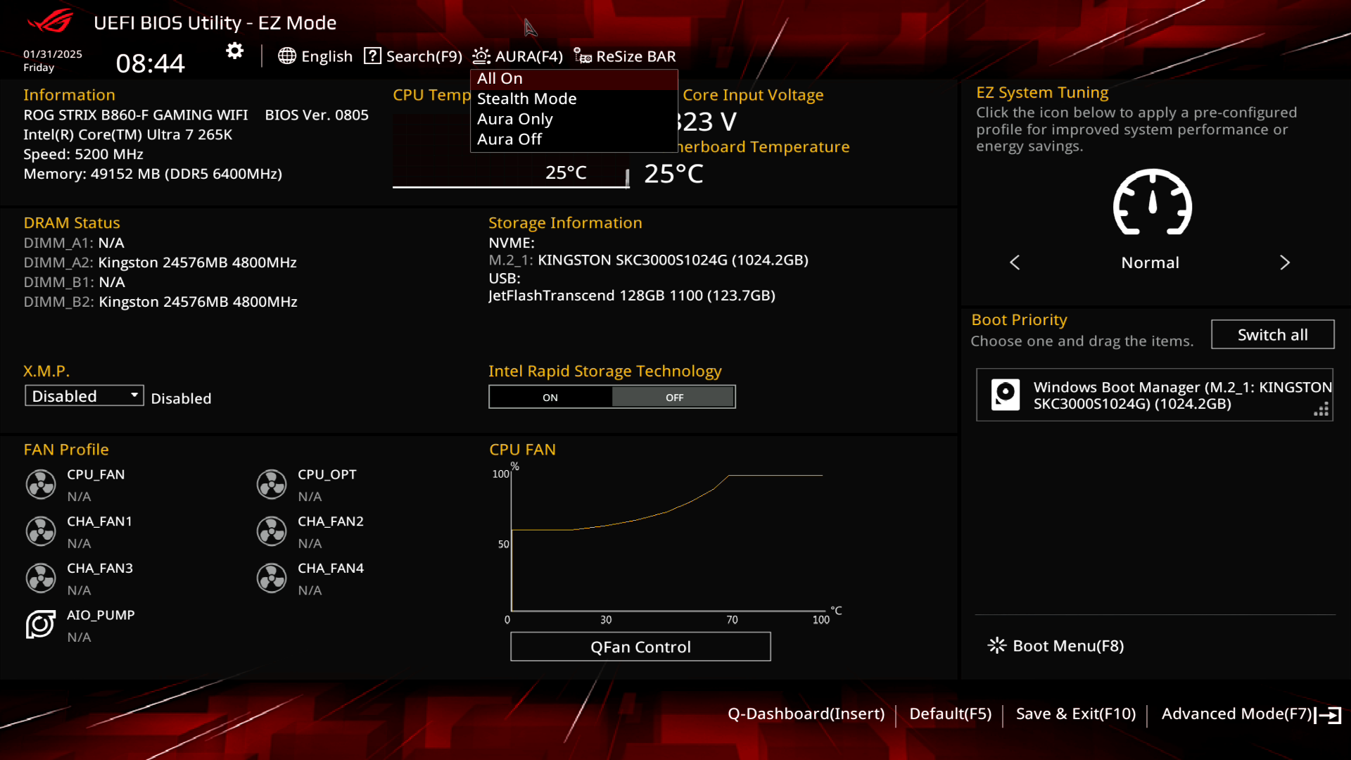 Огляд і тестування материнської плати ASUS ROG Strix B860-F Gaming WiFi для платформи Intel LGA 1851. Знайомство з можливостями чипсета Intel B860