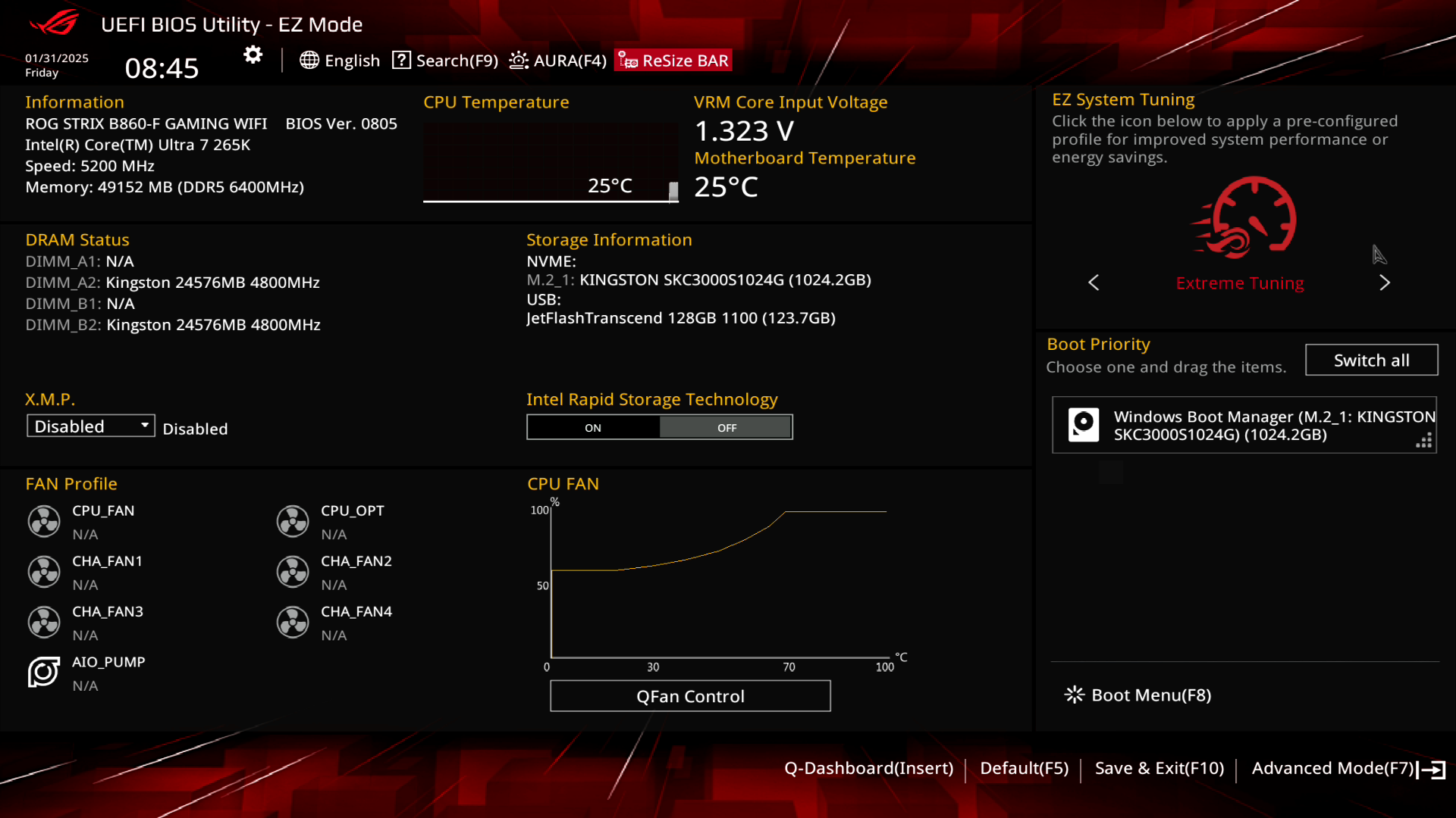 Огляд і тестування материнської плати ASUS ROG Strix B860-F Gaming WiFi для платформи Intel LGA 1851. Знайомство з можливостями чипсета Intel B860