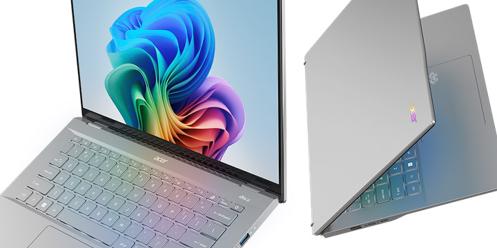 Обзор и тестирование Copilot+ ноутбука Acer Swift 14 AI (SF14-11-X6V5) на базе процессора Snapdragon X Plus