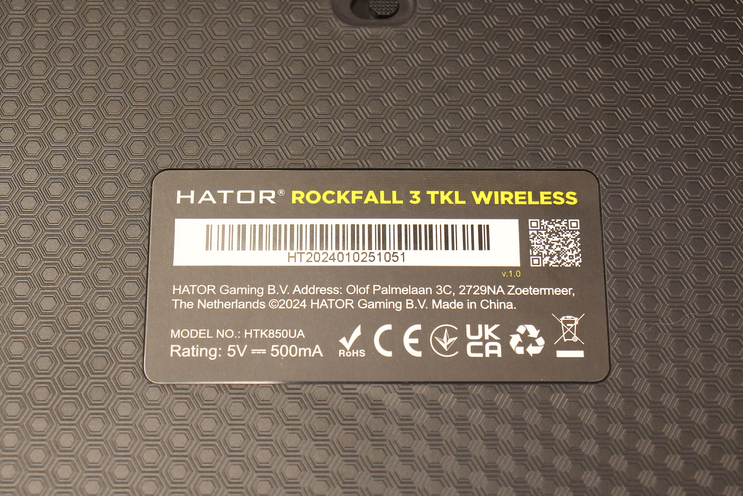 Обзор беспроводной hot-swap клавиатуры HATOR Rockfall 3 TKL Wireless