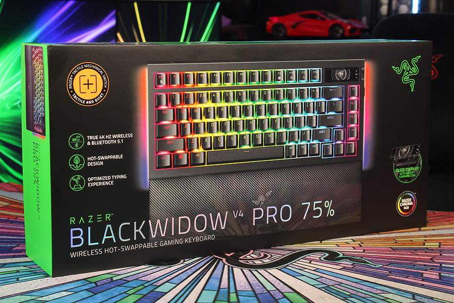 Огляд ігрової hot-swap клавіатури Razer Blackwidow V4 Pro 75%