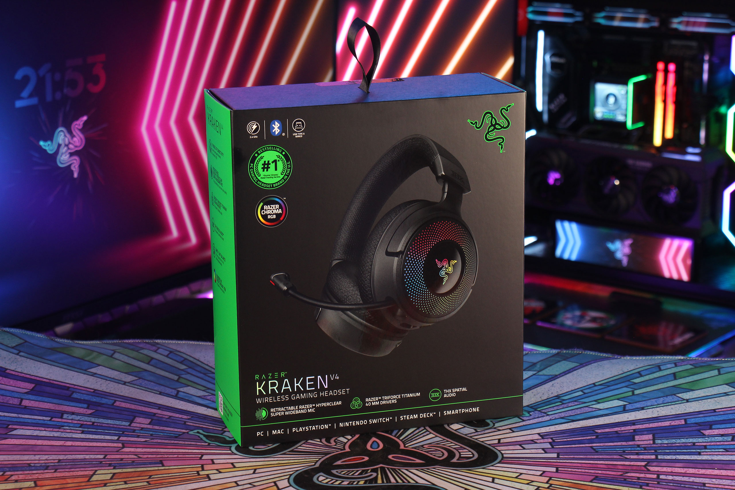 Огляд лінійки ігрових гарнітур Razer Kraken V4 X, V4 та V4 Pro