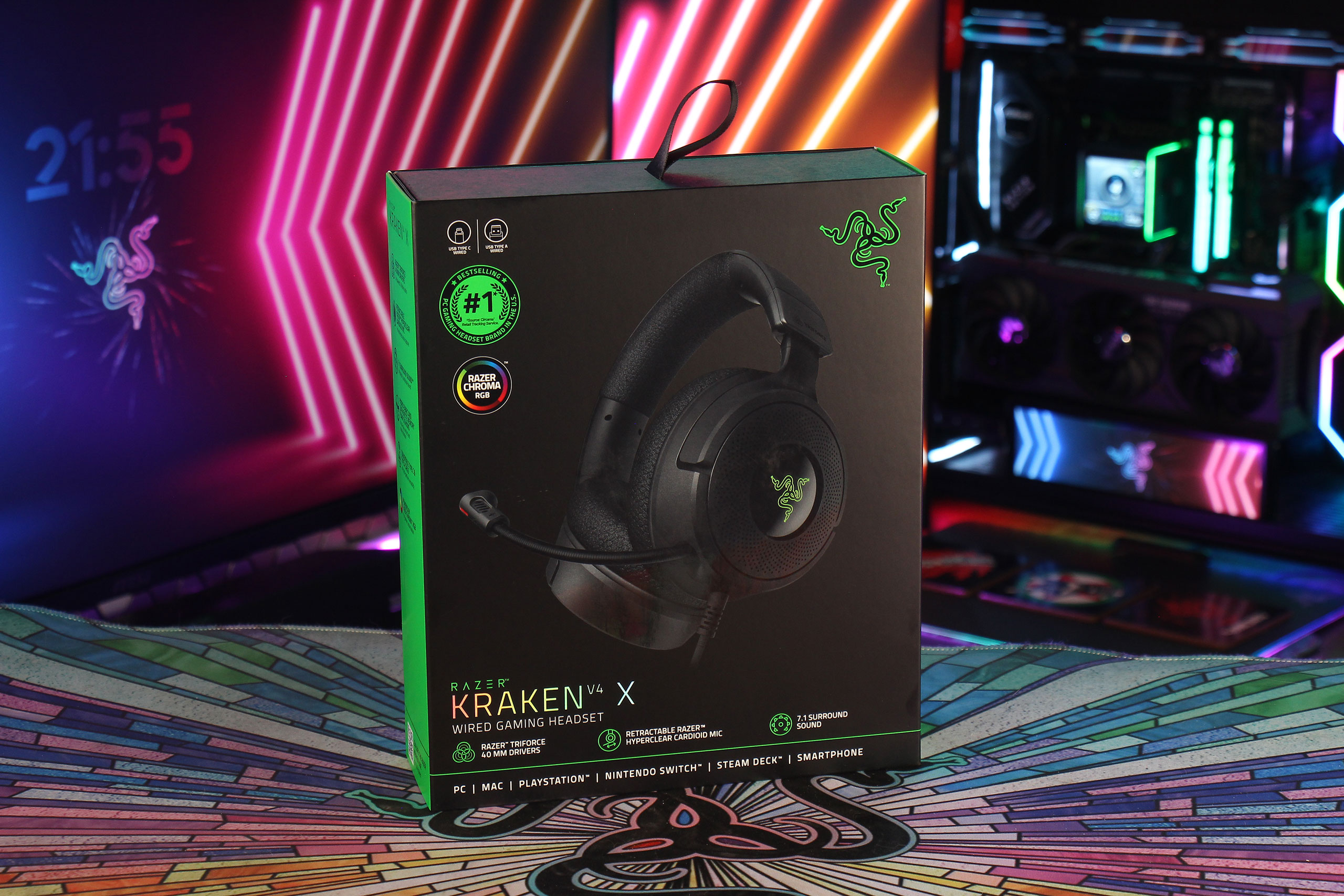 Огляд лінійки ігрових гарнітур Razer Kraken V4 X, V4 та V4 Pro