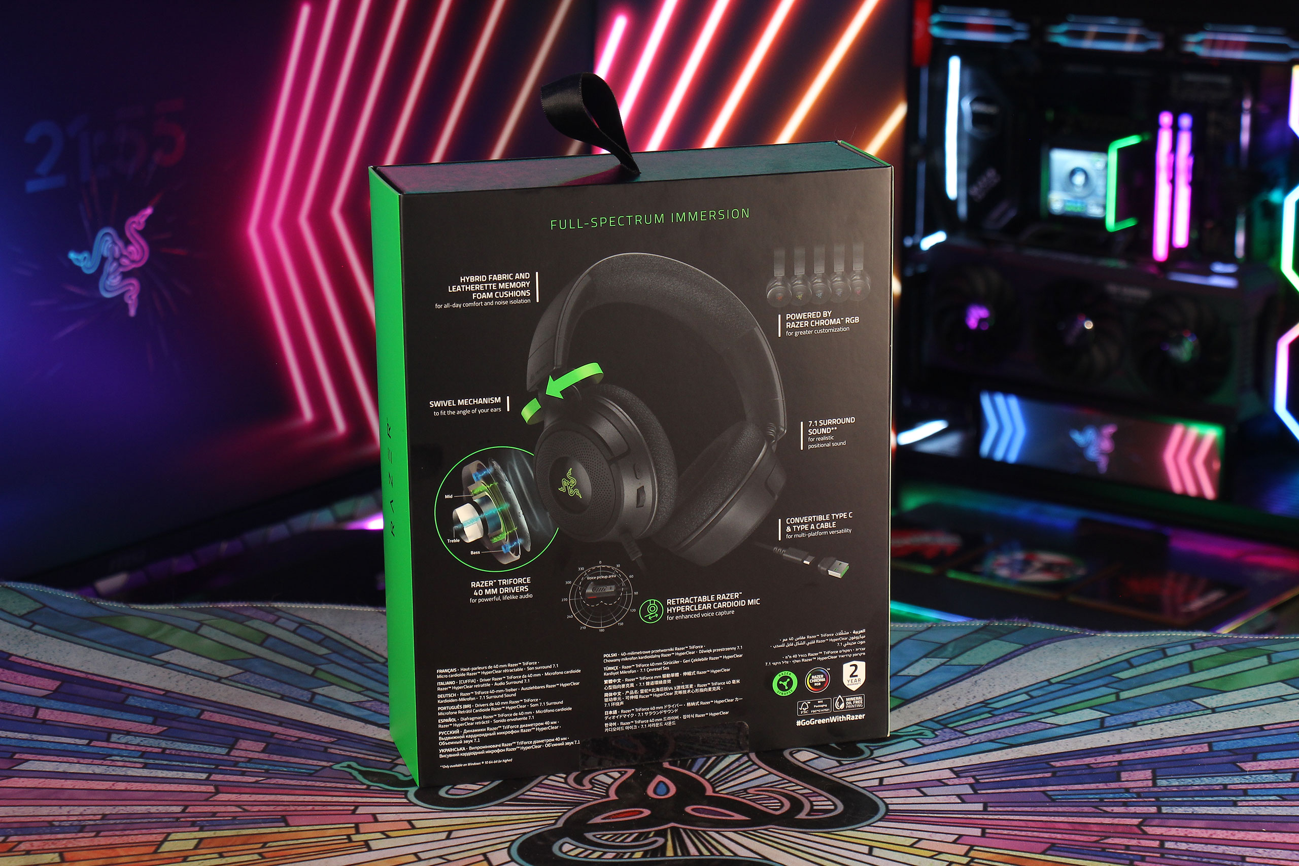 Огляд лінійки ігрових гарнітур Razer Kraken V4 X, V4 та V4 Pro