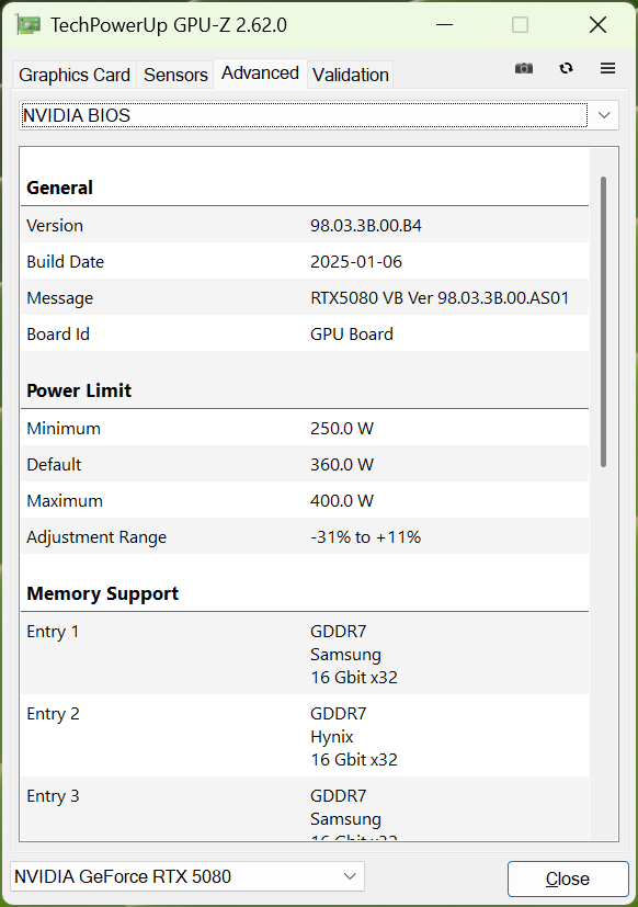 Обзор и тестирование видеокарты ASUS TUF Gaming GeForce RTX 5080 16GB OC Edition. Эволюционное развитие