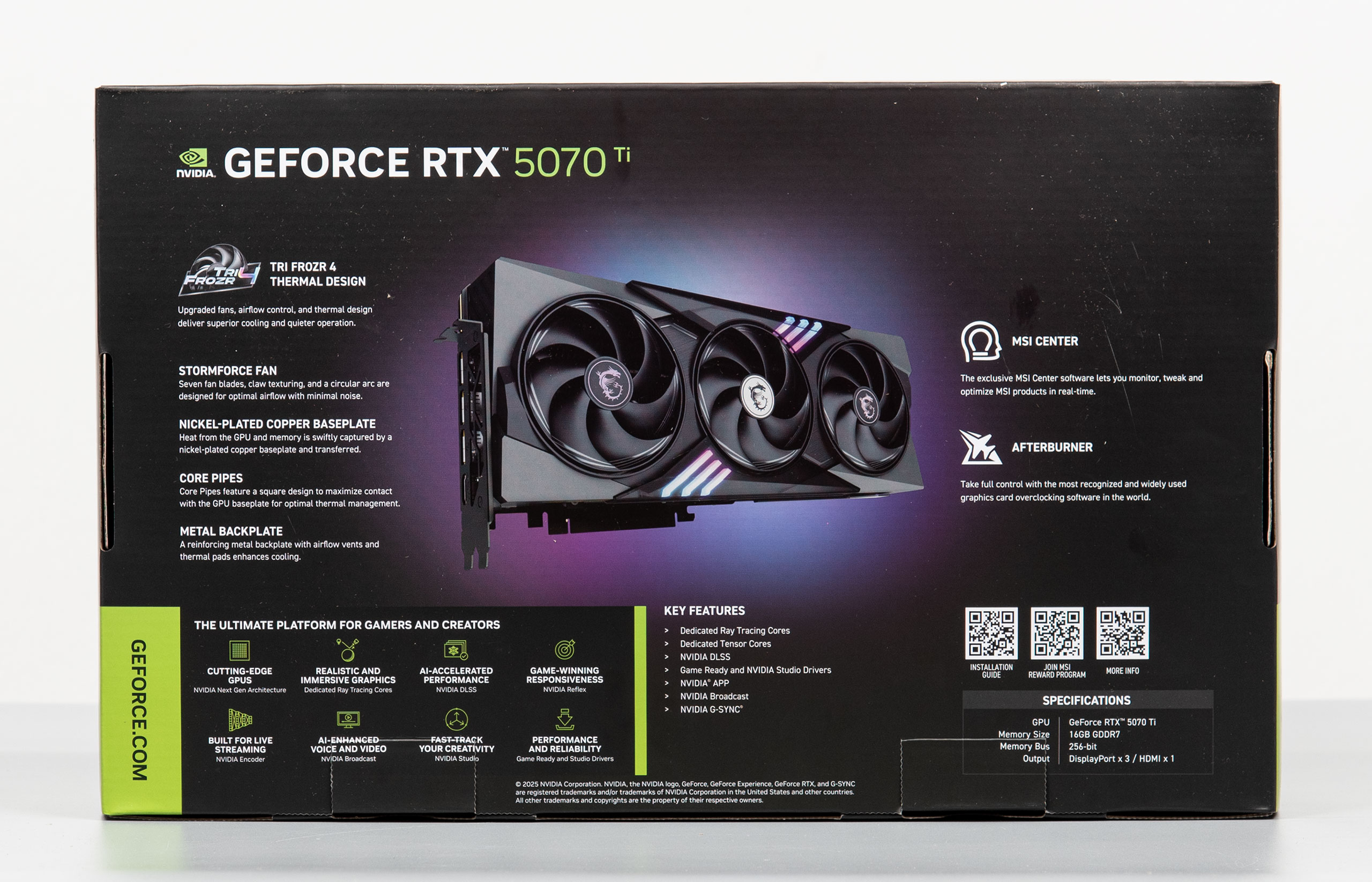 Обзор и тестирование видеокарты MSI GeForce RTX 5070 Ti 16G Gaming Trio OC Plus. «Доступный» гейминг