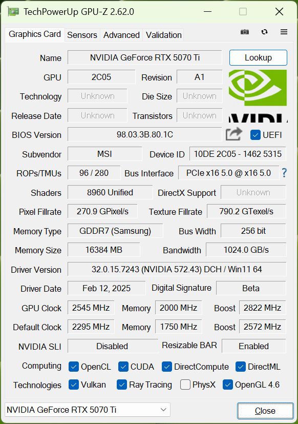 Обзор и тестирование видеокарты MSI GeForce RTX 5070 Ti 16G Gaming Trio OC Plus. «Доступный» гейминг