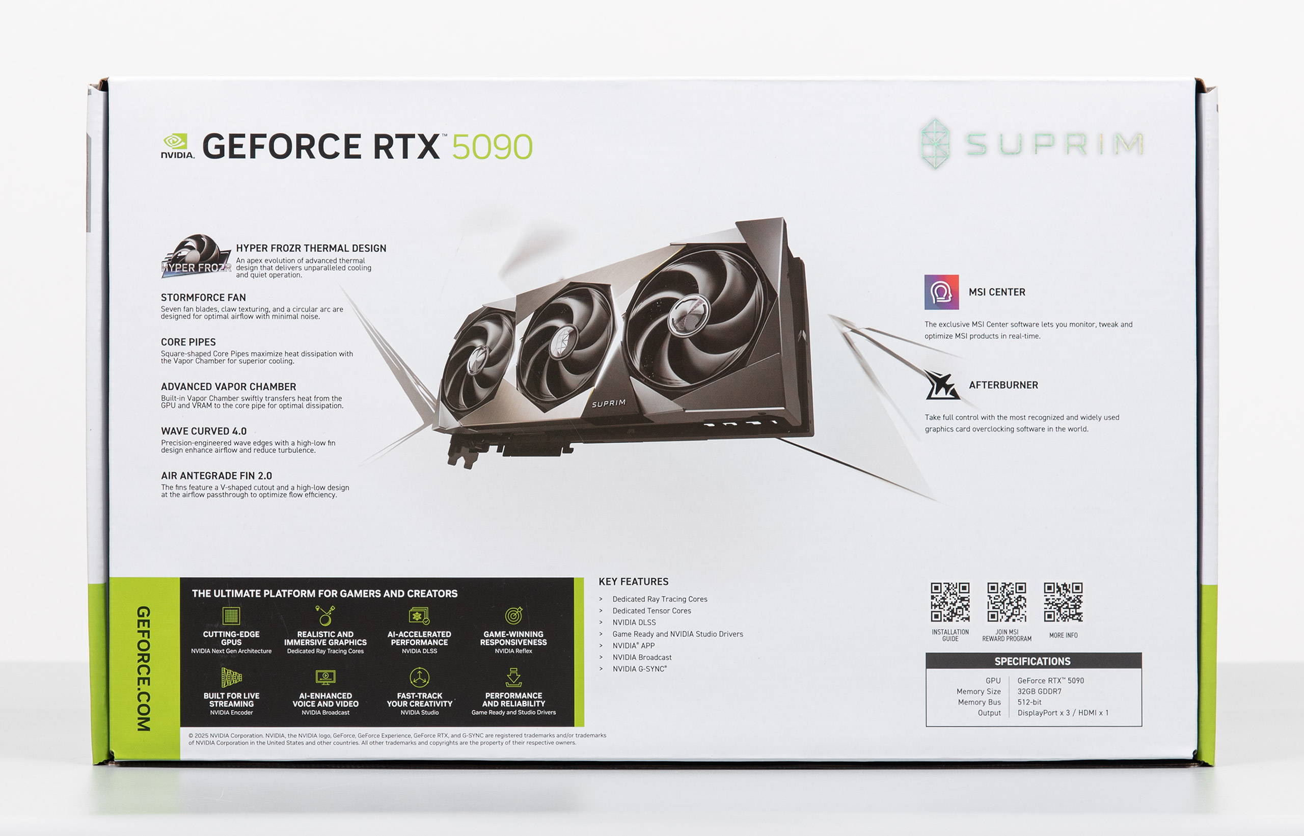 Обзор и тестирование видеокарты MSI GeForce RTX 5090 Suprim SOC. Новый чемпион!