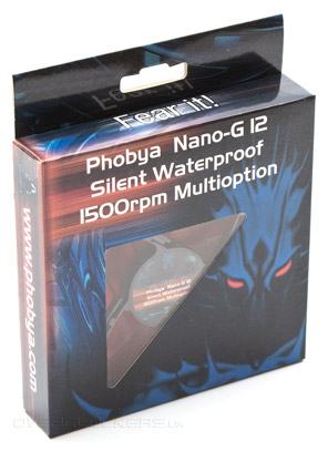 Phobya Nano-G12 Silent Waterproof 1500rpm Multioption