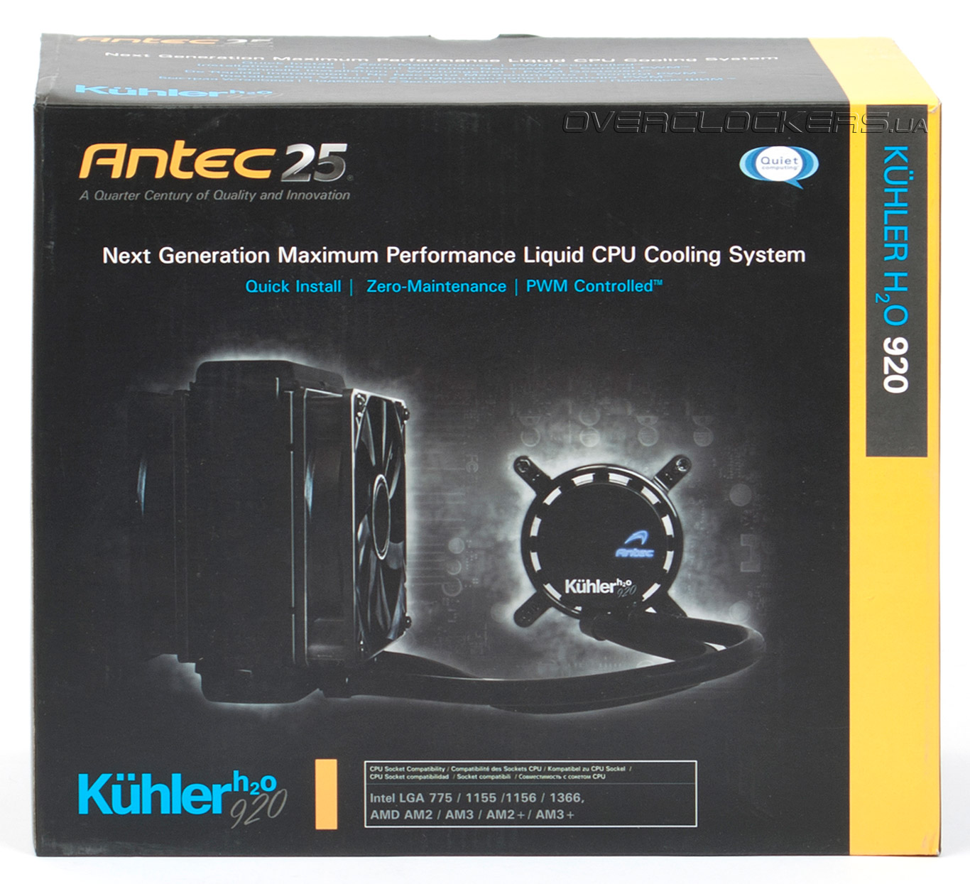 antec kuhler h2o 920 chill control software download