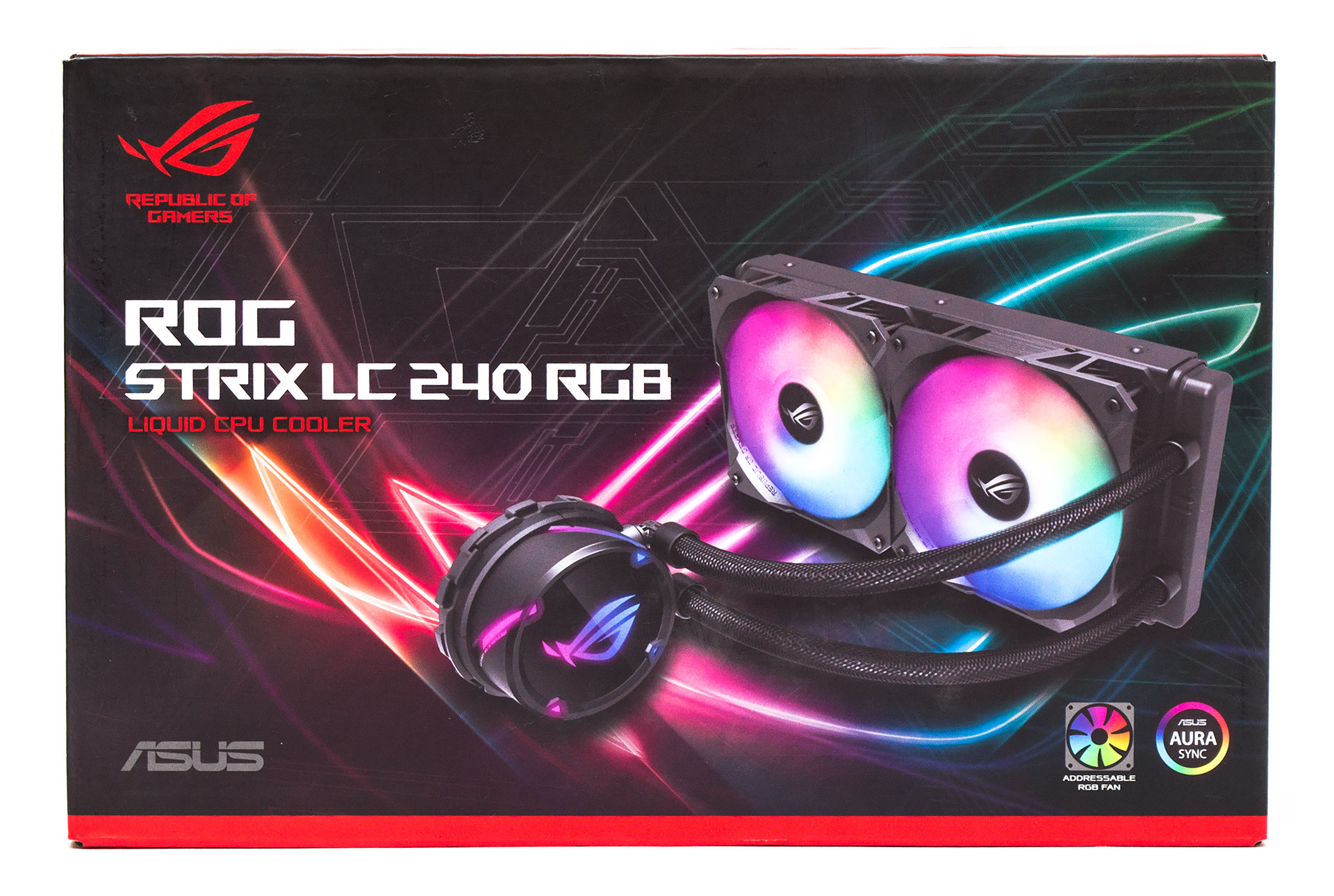 Asus rog strix lc 240 rgb обзор