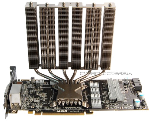 Установка Thermalright Spitfire и VRM-R5 на Radeon HD 5850