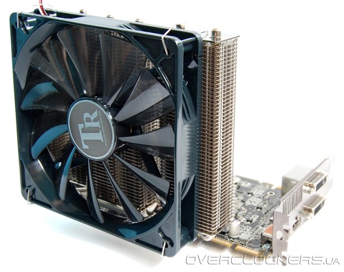 Установка Thermalright Spitfire и VRM-R5 на Radeon HD 5850