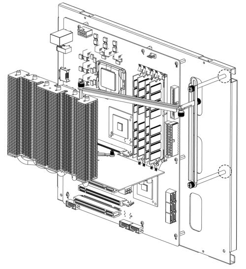 Установка Thermalright Spitfire и VRM-R5 на Radeon HD 5850