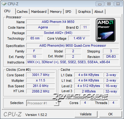 AMD Phenom X4 9650