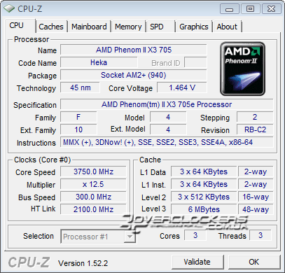 AMD Phenom II X3 705e