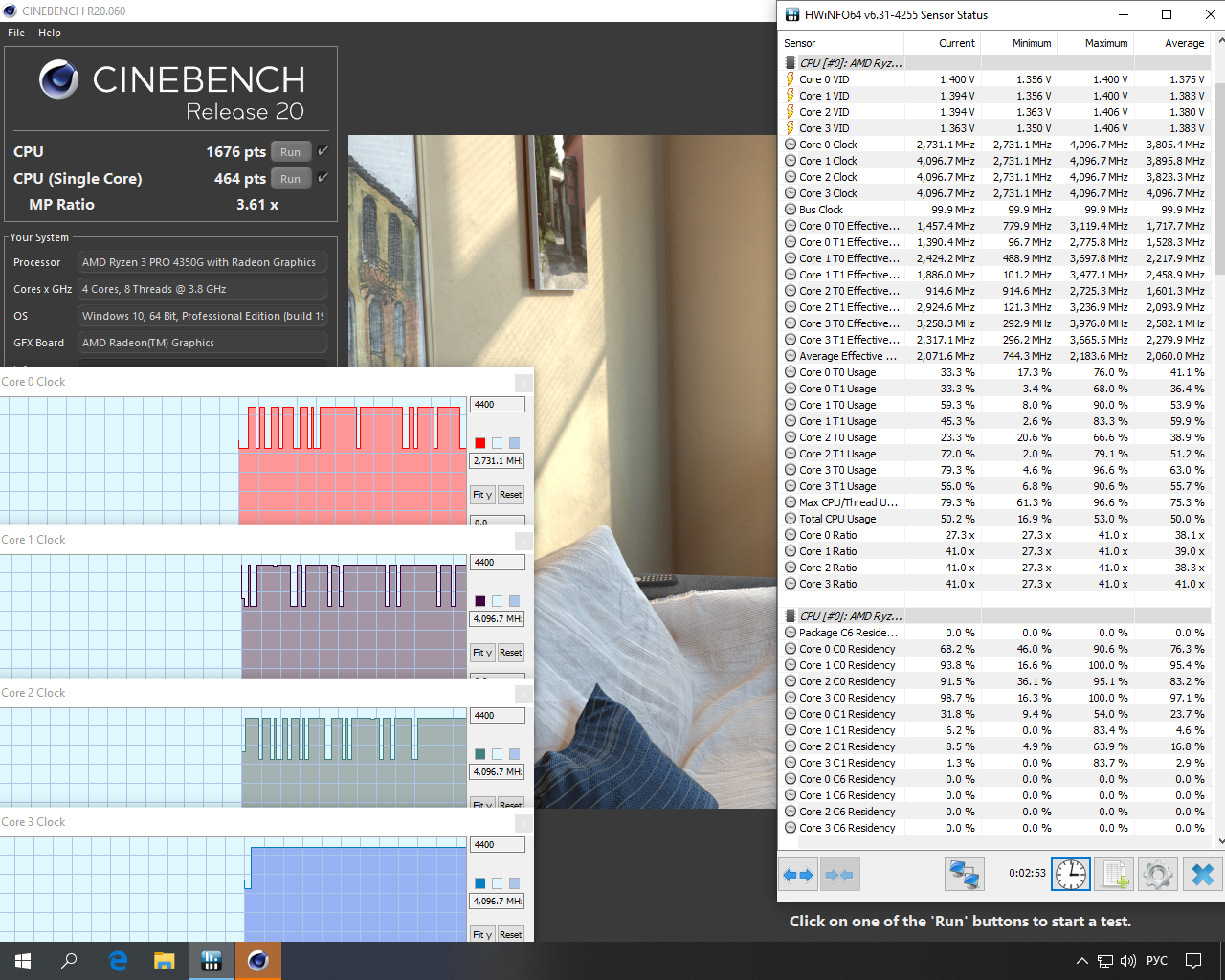 AMD Ryzen 3 PRO 4350G