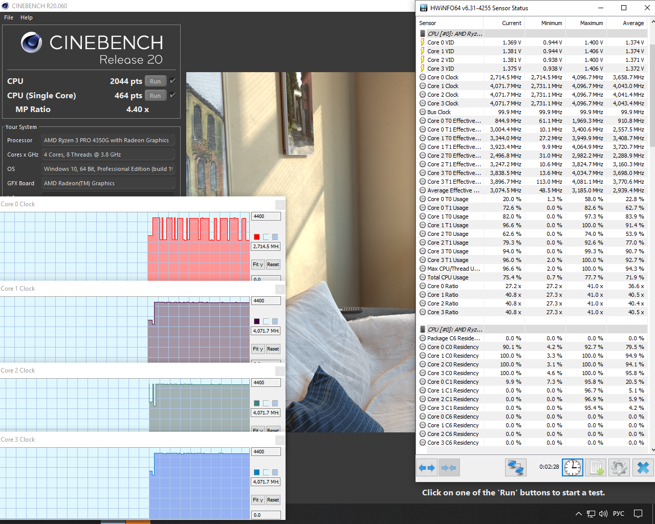 AMD Ryzen 3 PRO 4350G