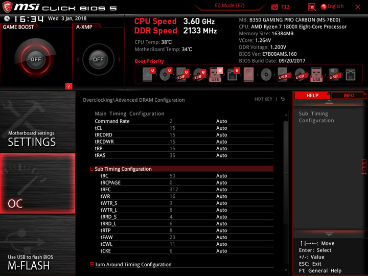 Разгон Ryzen 7 1800X