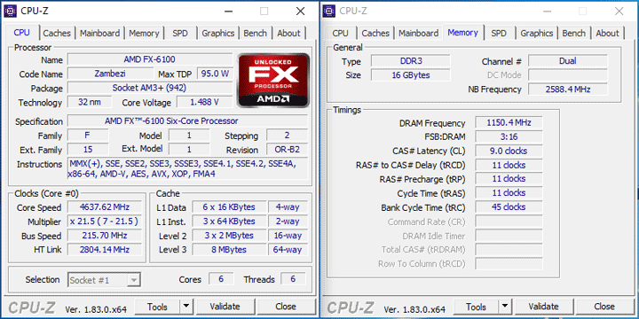 Разгон и сравнение процессоров AMD