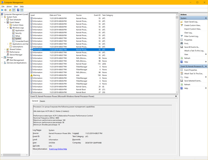 12 amd zen 2 custom power plan