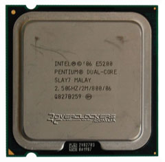 Процессор Intel Pentium Dual-Core E5200