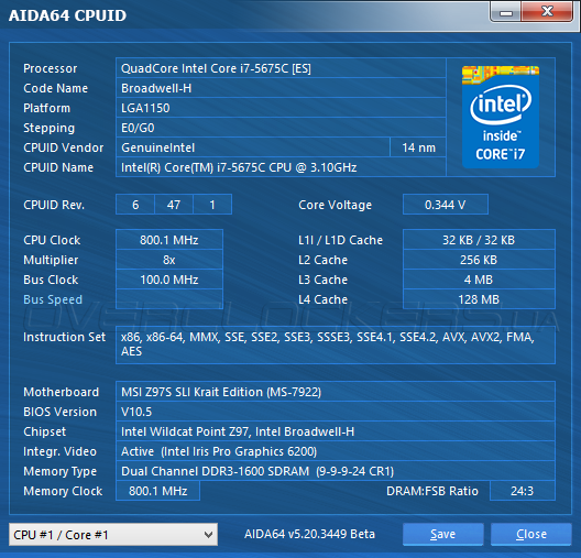 Intel Core i5-5675C