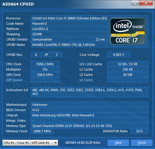 Intel Core i7-5960X