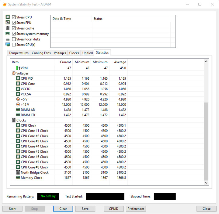 Разгон Core i7-7820X