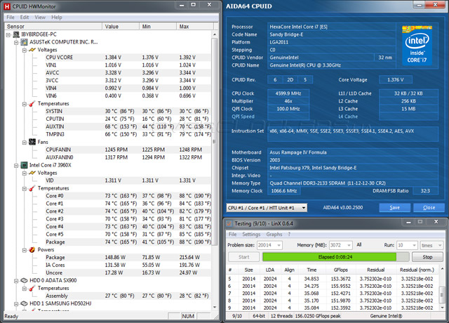 Разгон Intel Core i7-3960X