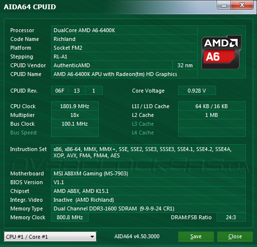 AMD A6-6400K