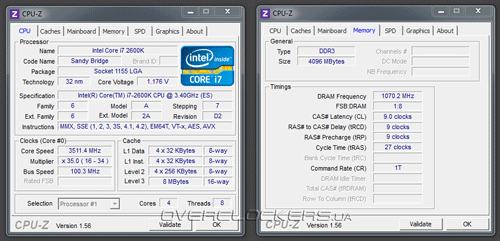 DDR3-2133 и Core i7-2600K