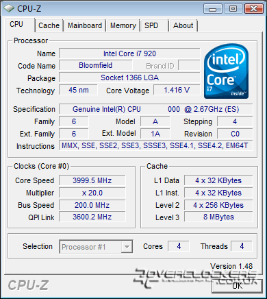 Разгон Core i7-920