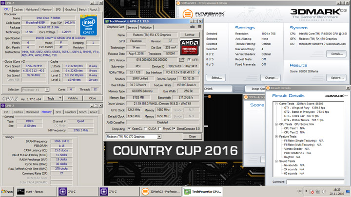 HWBot Country Cup 2016