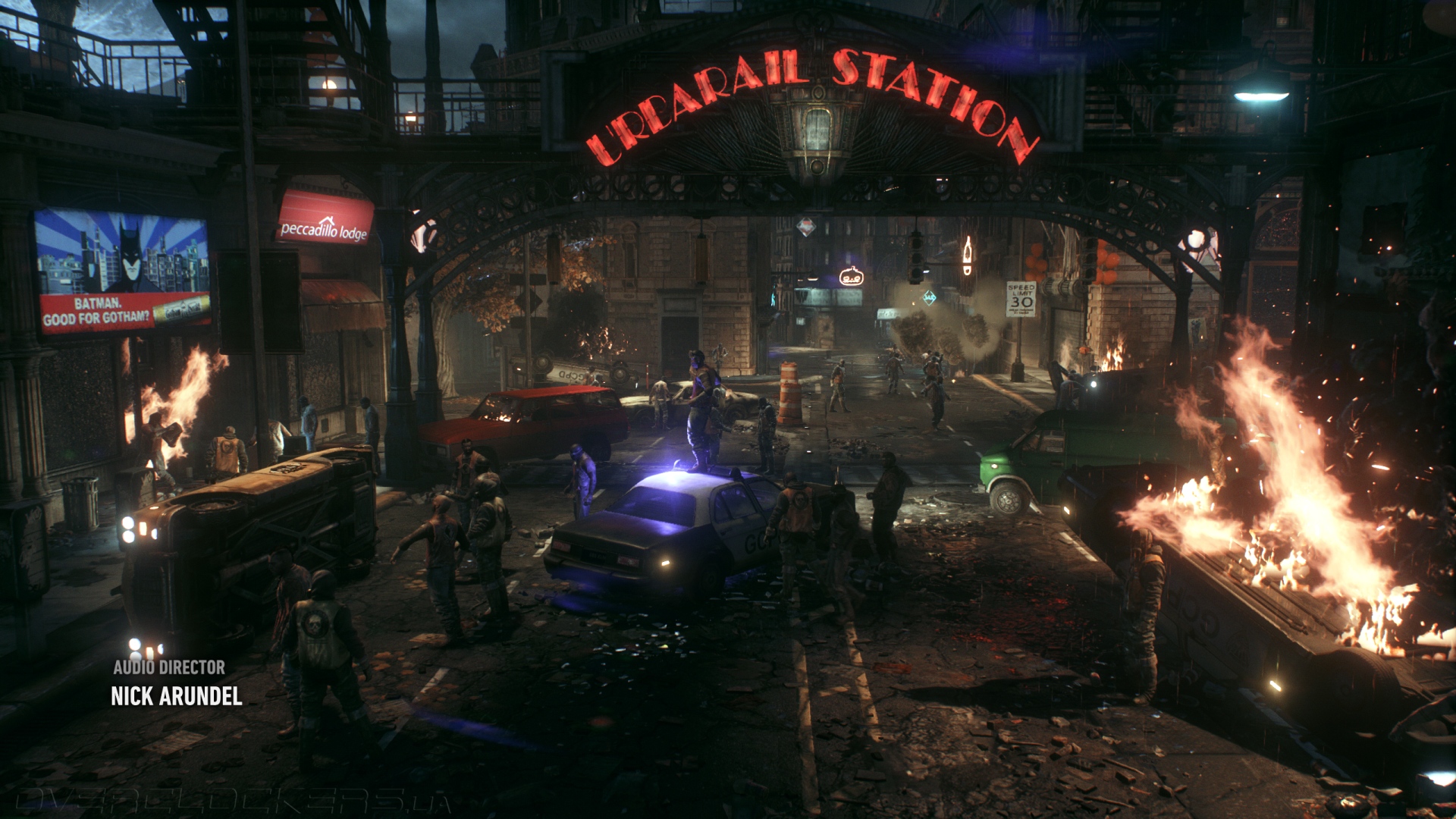 Batman arkham knight трофеи в метро