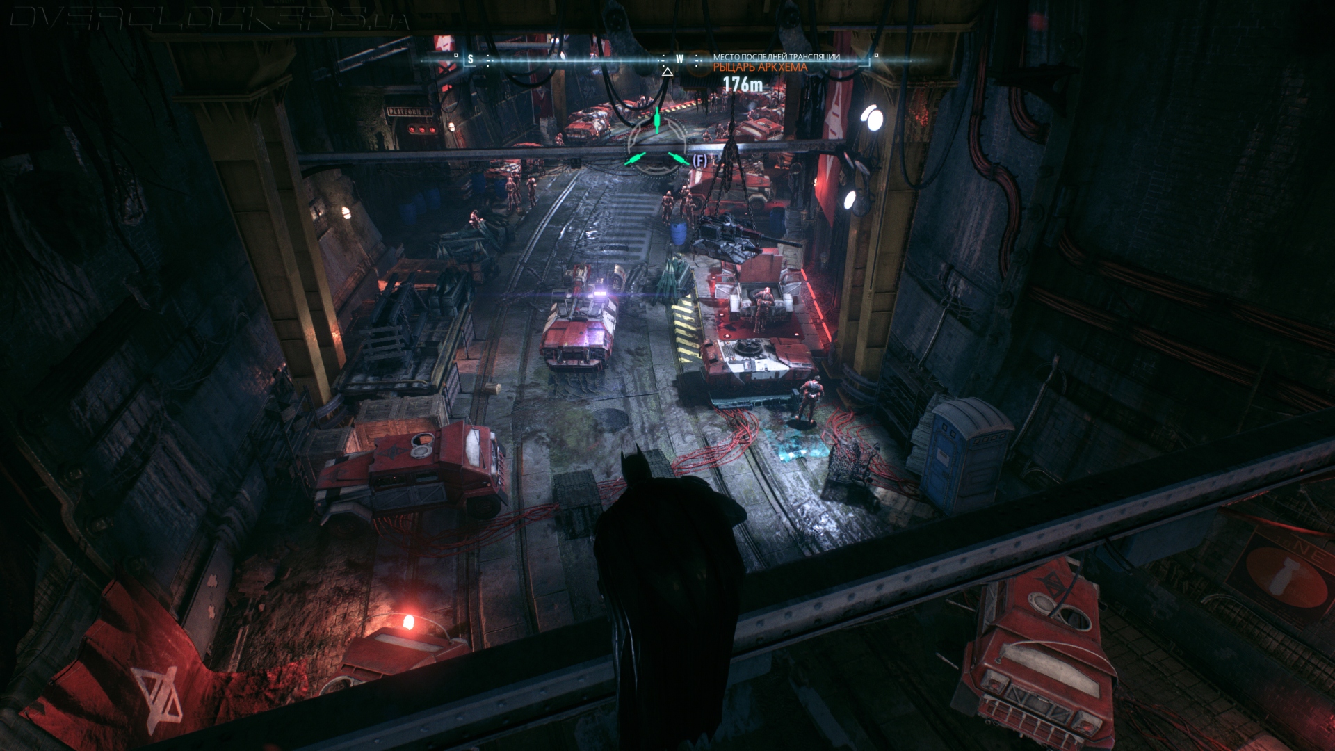 Batman arkham knight трофеи в метро