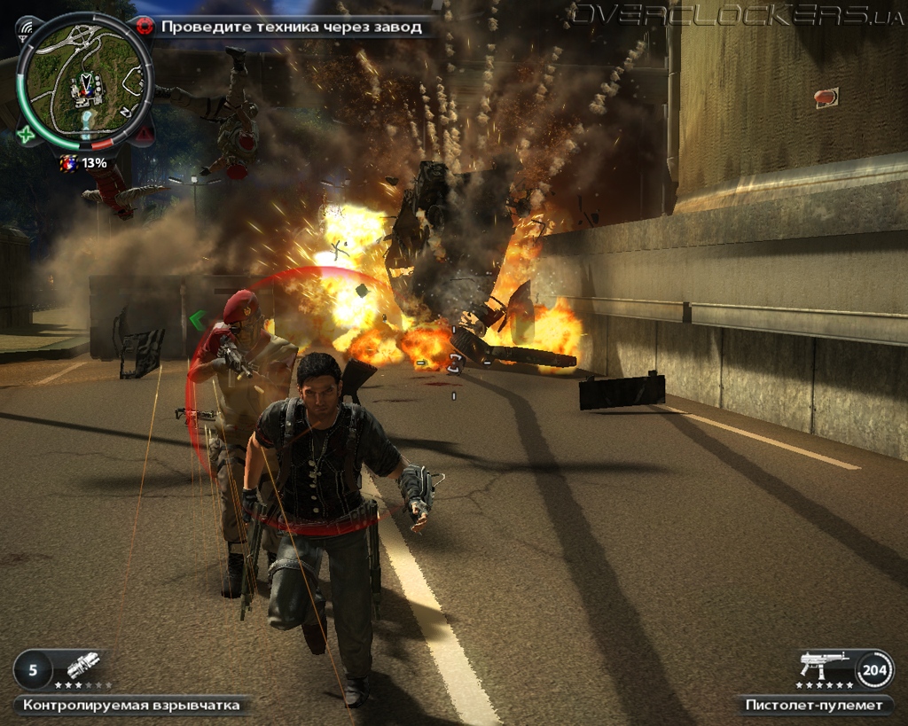 Just Cause 2. Трюкач-подрывник / Overclockers.ua